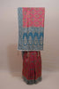 Pink Teal Patola Print Saree with Designer Border Traditional Saree