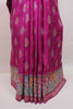 Magenta Printed Silk Saree with Traditional Paisley Design Rich Pallu