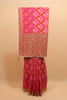 Pink Designer Silk Saree Heavy Embroidered Zari Border