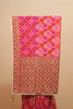 Pink Designer Silk Saree Heavy Embroidered Zari Border