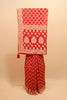 Red Banarasi Silk Saree Gold Zari Floral Weaving Traditional Saree