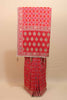 Red Bandhani Printed Saree Traditional Motifs Embroidered Border