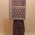 Purple Designer Saree with Zari Embroidery Traditional Motifs Saree