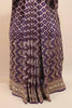 Purple Designer Saree with Zari Embroidery Traditional Motifs Saree