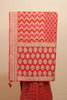 Red Bridal Designer Saree Heavy Zari Embroidery Traditional Motifs Saree
