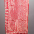 Red Banarasi Silk Saree Zari Weaving Designer Border Traditional Saree