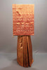  Orange Jacquard Silk Saree Traditional Woven Design Heavy Border