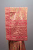 Gold Red Jacquard Silk Saree with Traditional Woven Design Rich Border