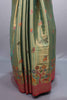 Olive Green Kanjivaram Silk Saree Multicolor Motif Weaving Pink Border
