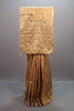 Golden Kanjivaram Silk Saree Heavy Zari Weaving Motifs Rich Designer Border 