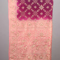 Wine Peach Kanjivaram Silk Saree Rich Zari Floral Motifs Designer Border