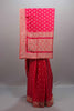 Red Silk Saree with Gold Zari Embroidery Heavy Designer Border