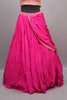 Rani Pink Silk Lehenga Choli Heavy Embroidered Blouse Dupatta