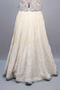 Pastel Blue Off-White Embroidered Lehenga Choli with Dupatta