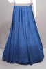 Navy Blue Silk Lehenga Choli Heavy Gold Embroidered Blouse Dupatta