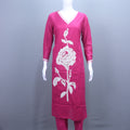 Elegant Magenta Suit Set with Dupatta Ethnic Wear