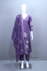 Stylish Purple Suit Set Dupatta Casual Occasions