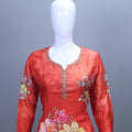 Elegant Red Salwar Suit with Dupatta Ethnic Wear Set