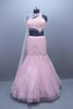 Elegant Light Pink Net  Mermaid Lehenga Choli Dupatta Designer 