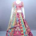 Multicolor Designer Bridal Lehenga Choli Dupatta Festive Wear