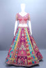 Multicolor Designer Bridal Lehenga Choli Dupatta Festive Wear