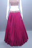 Designer Maroon Lehenga Skirt Handwork Choli Set