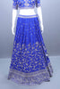 Royal Blue Banarasi Silk Lehenga Choli Party Wear