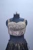 Black Gold Brocade Lehenga Set Blouse Dupatta Festive Wear