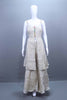 Off White Indo-Western Sharara Set with Dupatta Ethnic Wear