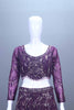 Designer Purple Lehenga Choli with Net Dupatta
