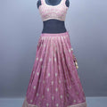 Pink Silk Designer Lehenga Choli with Dupatta