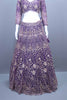 Royal Purple Heavy Lehenga Choli with Net Dupatta