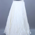 Elegant White Designer Georgette Lehenga Choli with Dupatta