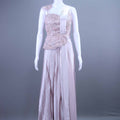  Light Pink One Shoulder Embellished Gown Designer Party Wear Indo-Western 