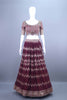 Designer Maroon Bandhani Silk Lehenga Choli with Heavy Blouse