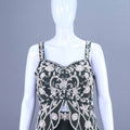 Dark Green Embellished Sleeveless Indo-Western Party Wear Dress