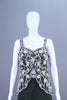 Dark Green Embellished Sleeveless Indo-Western Party Wear Dress