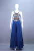 Navy Blue Cape-Style Indo-Western Party Wear