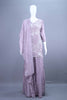 Elegant Lavender Embroidered Sharara Suit with Dupatta