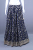 Navy Blue Heavy Embroidered Bridal Lehenga Choli with Dupatta