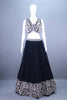 Designer Black Lehenga Choli with Heavy Embroidery and Dupatta