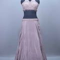 Dusty Mauve Embroidered Designer Lehenga Choli Party Wear