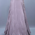 Dusty Mauve Embroidered Designer Lehenga Choli Party Wear