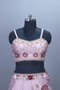 Pastel Pink Embroidered Silk Lehenga Choli Net Dupatta