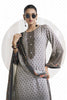 Elegant Grey Crepe Digital Printed Salwar Suit with Dupatta for Women