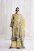 Delicate Yellow Crepe Digital Printed Salwar Suit with Dupatta for Women