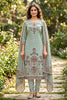 Designer Sage Green Pure Cotton Digital Printed Work Straight Suit with Dupatta