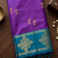 Royal Purple Soft Silk Woven Designer Saree for Women
