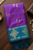 Royal Purple Soft Silk Woven Designer Saree for Women