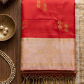 Premium Red Soft Silk Woven Designer Saree for Women